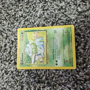 1996 pokemon bulbasaur. Rare